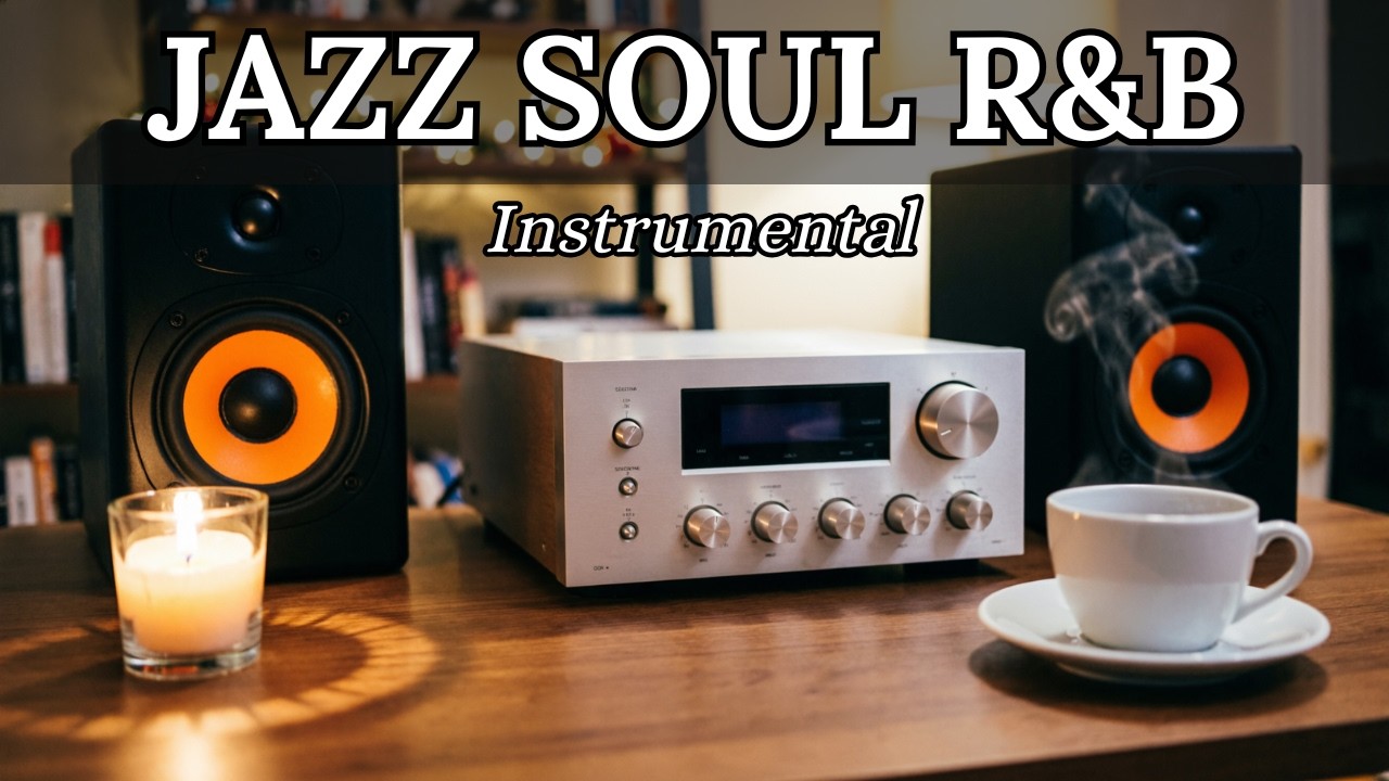 Jazz Soul R&B Lounge 🎶🔥 | Cozy Coffeehouse Ambience for Focus, Work & Deep Relaxation
