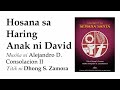 Hosana sa haring anak ni david  aj consolacion ii and dhong zamora played on grandorgue friesach