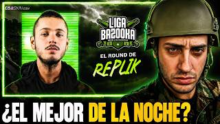 el pelotudo de... 😶 BLON reacciona a REPLIK en LIGA BAZOOKA