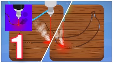 Laser Cutting -iOS/Android Gameplay Walkthrough All Levels