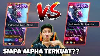 ALPHA TERKUAT DIBUMI VS ALPHA TOP INDONESIA!!