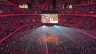 Cleveland Cavaliers - Orlando Magic game seven, NBA Playoffs, Cavs introduction and light show.