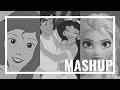 DISNEY MASHUP - Ariel, Aladdin, Jasmine & Elsa - Frozen vs. The Little Mermaid vs. Aladdin