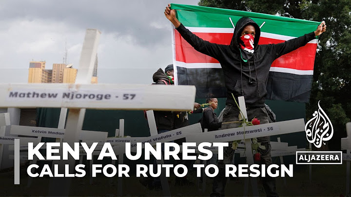 Kenya protesters call for President Ruto to resign following abductions and police violence