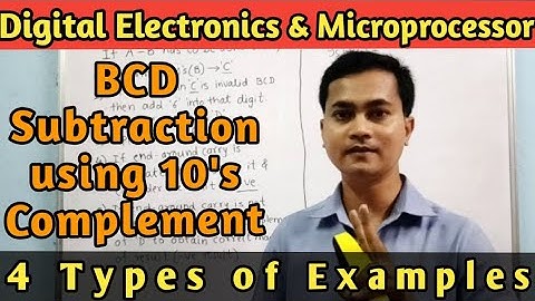 20.4) BCD Subtraction using 10