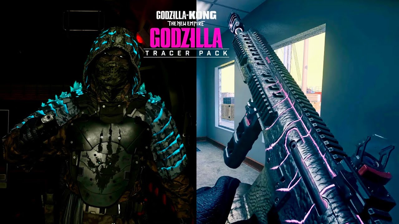 Godzilla x Kong: The New Empire - Godzilla Tracer Pack Bundle in Warzone Mobile