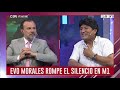 Entrevista exclusiva al expresidente de Bolivia Evo Morales en C5N con Gustavo Sylvestre