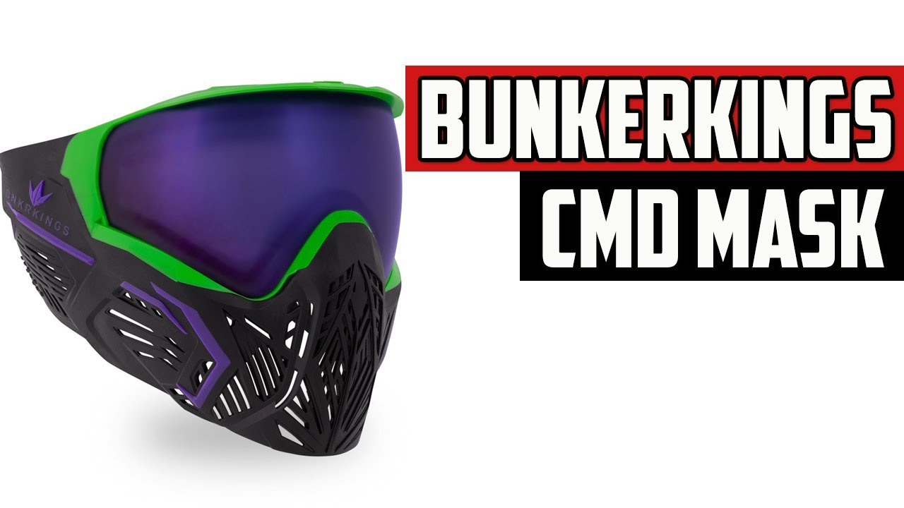 Bunkerkings CMD Paintball Mask YouTube