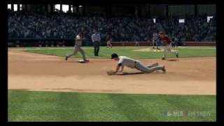 MLB 10 The Show SEA at TEX Jack Wilson BEAST Double Play!!!!