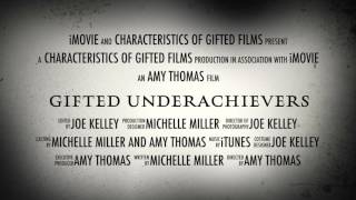 gifted underachievers