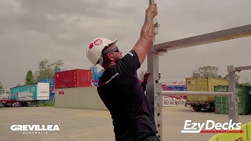 Ezydecks - Retractable Construction Loading Platform