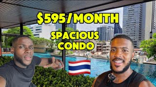 $595/Month Spacious Condo Tour! Are Older Condos in Bangkok Underrated? Ultimate Convenience Ft Tyy