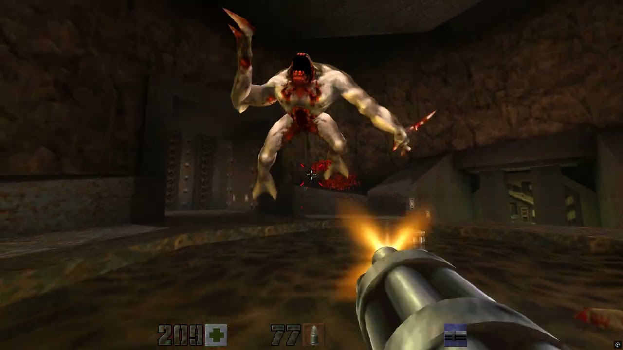 Quake 2 Enhanced - Unit 4: Mines - Nightmare