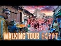 4K EGYPT 🇪🇬: Walking Tour of Old Cairo and Market