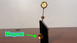 Seiko QUF101G Swinging Magnetic Pendulum Clock -- Gadgetify