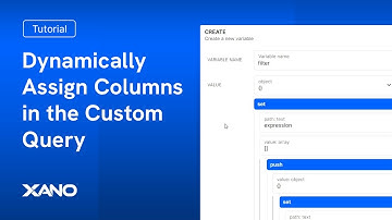 External Filtering: How to Dynamically Assign Columns in the Custom Query