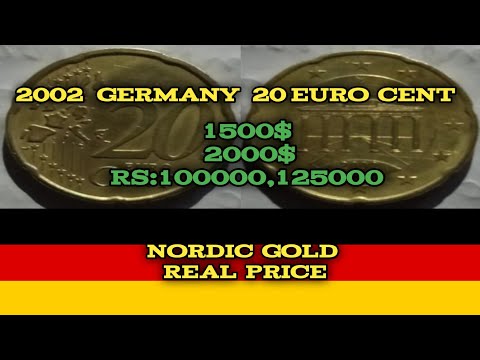 Germany 20 Euro Cent Nordic Gold | Value Revealing | Rare And Most Valuable Coin | RJ Tech A To Z
