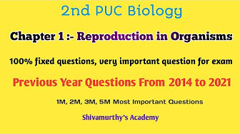 Ready go to ... https://youtube.com/playlist?list=PLtBr7NIgMlsOSwl7psF7W0QhusjUNtzom [ 2nd PUC Biology Reproduction in Organisms]