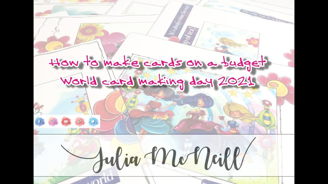 Card Making on a budget - with JMC Hattie's Clan collection