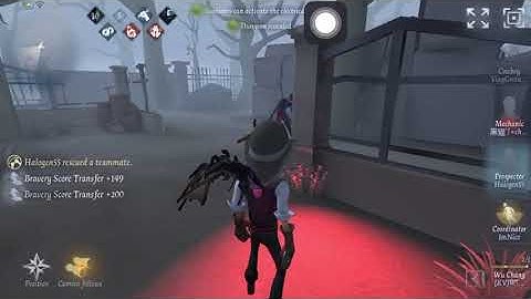 (Identity V)Prospector balloon save and beautiful magnet trick