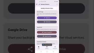FinTrack App Tutorial – Backup, Import & Export