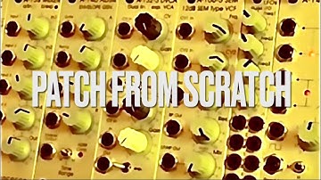 How to create a sequence using LFOs (modular synth tutorial)