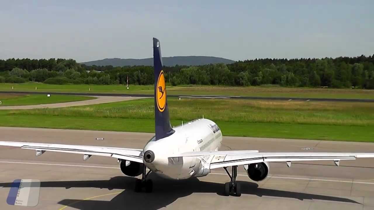 Lufthansa A319, Tuifly B738 HaribAir and more at Friedrichshafen Airport