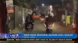 Meresahkan, Geng Motor Bikin Onar Di Pemukiman - Fakta Malam