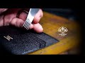 Making leather cardholder as Hermes does. 에르메스와 같은 소재&방식으로 카드홀더 만들기