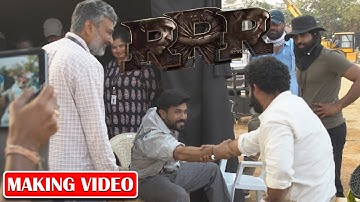 RRR Behind The Scenes | SS Rajamouli | Jr NTR | Ram Charan | RRR Making Video