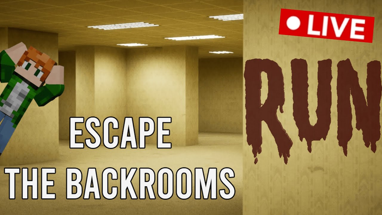 Escape the Backrooms With the dokeycraft members ft/ ZwhamBam Jacer aand Austin