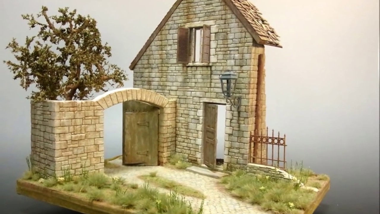 MiniArt NORMAN STREET / COUNTRY DIORAMA-