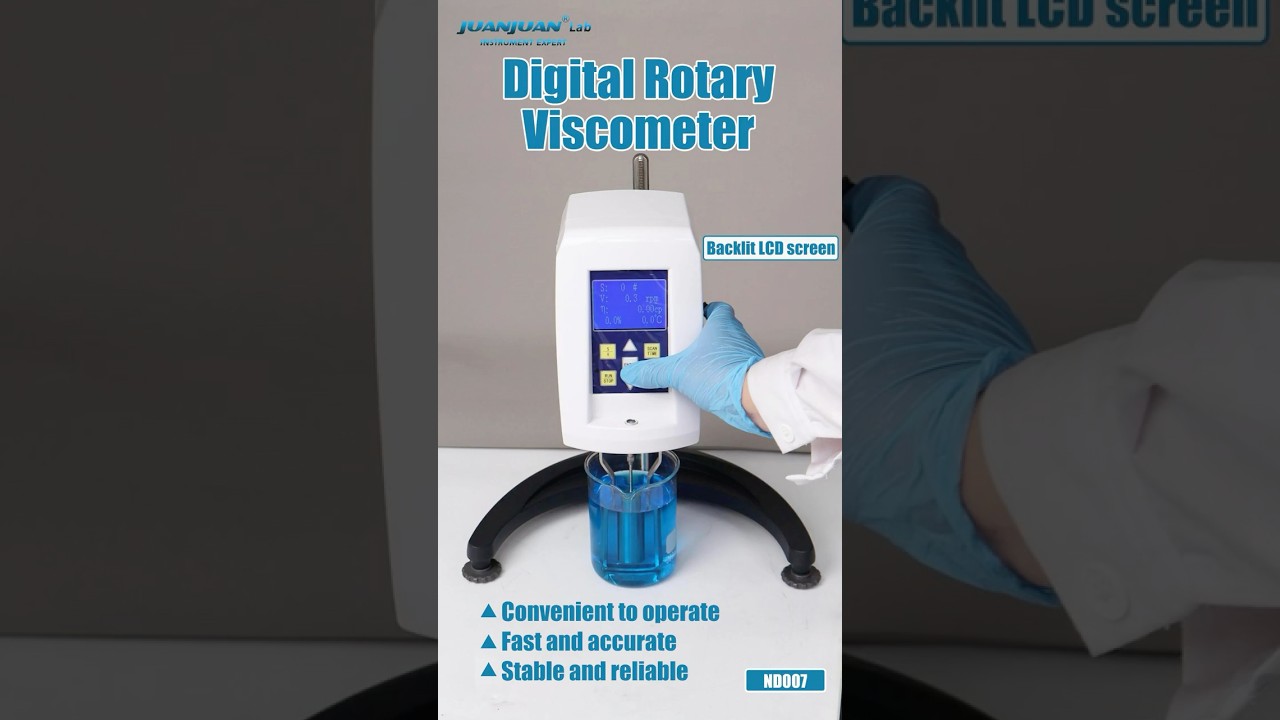ND007 Rotary Brookfield Viscosity Tester Industrial Laboratory Viscometer Analyzer NDJ-5S/8S/9S 