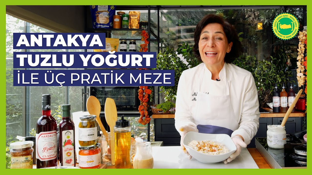 Meltem Açıkel ile Coğrafi Tarifler: Antakya Tuzlu Yoğurt ile Üç Pratik Meze Tarifi