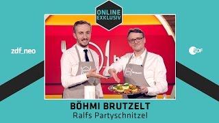 Böhmi brutzelt Partyfood - Ralfs Partyschnitzel | NEO MAGAZIN ROYALE mit Jan Böhmermann