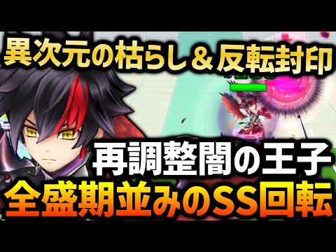 流石主人公という性能!再調整「闇の王子」を使ってみた【白猫テニス】