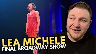 Lea Michele FINAL Broadway performance "My Man" Funny Girl | Musical Theatre Coach Reacts
