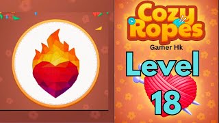 Cozy Ropes Level 18 Walkthrough Solution  screenshot 5