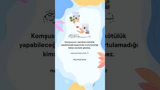 Komşusunun, Kendisine Kötülük Yapabileceği Kaygısından Kurtulamadığı Kimse Cennete Giremez.