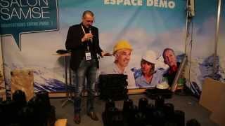 Mise en place d'un Stormbrixx de ACO (Salon Samse)