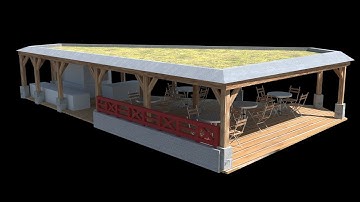 Blender 3D Mega Tutorial St.Michel coffeshop part2