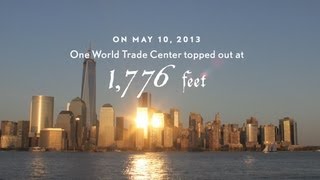 One World Trade Center Time-Lapse: Spire Rising - 9/11 Tribute