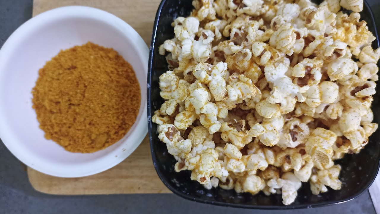 Home made cheese powder for popcorn, nachos and French fries Super