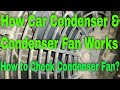How Car Condenser & Condenser Fan Works || How To Check & Repair Condenser Fan