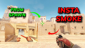 CS2 Anubis Instant Window Smokes In 1 Min
