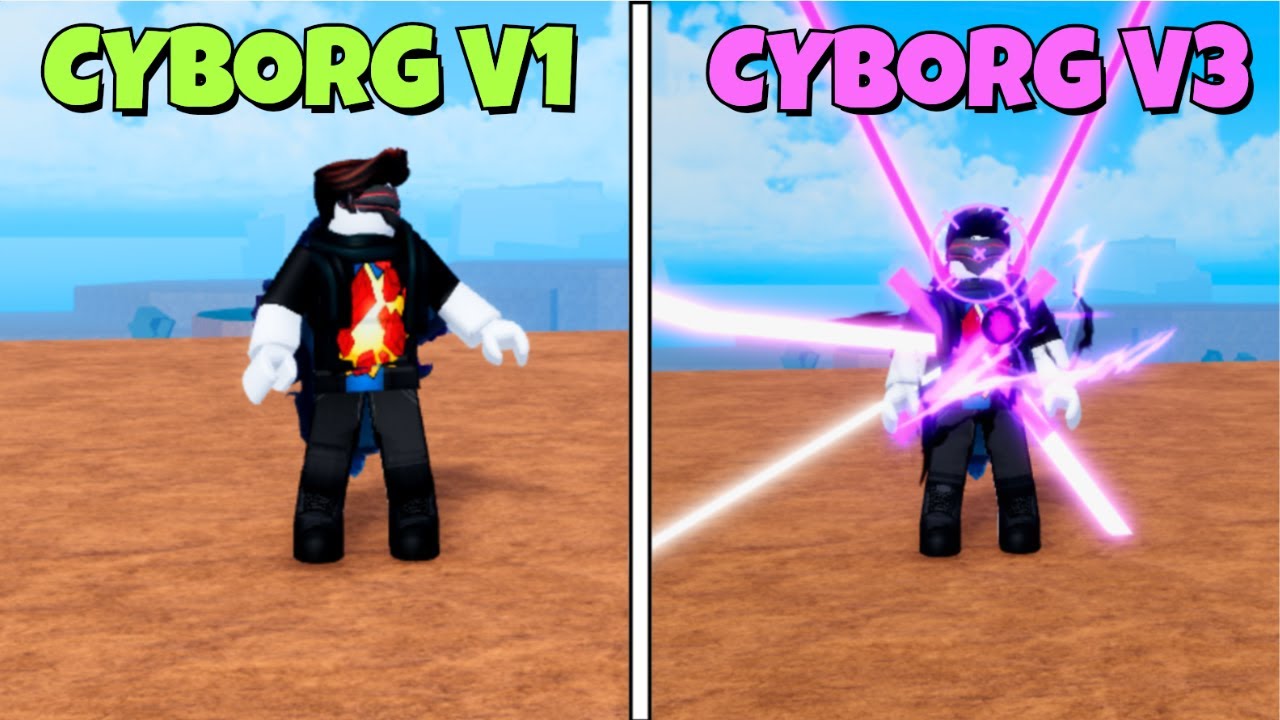I GOT CYBORG RACE + UNLOCKED V1, V2, V3 in Blox Fruits! 🤖🔥 (INSANE ...