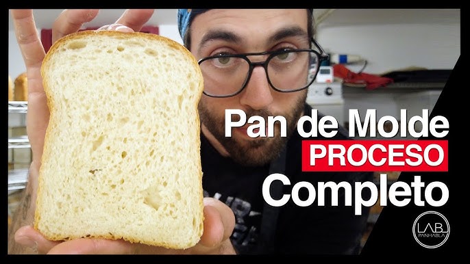 Pan de molde REBANADA GRANDE para sandwiches y tostadas- Receta ¡FÁCIL y  SANA! 100% vegano y SIN AMASAR