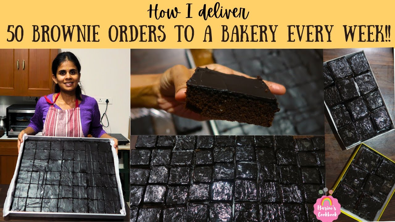 My Bulk Brownie Order/ Day in my life vlog/ Delivering these brownies to a bakery!!!
