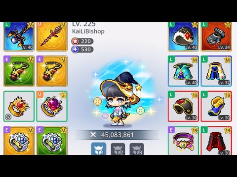 [MapleStory M] V4 Released! Bishop Solo Lotus first attempt CLOSE CALL cleared! (No cut)
