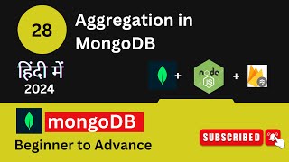 28 : Aggregation in MongoDB in Hindi ( हिंदी में )